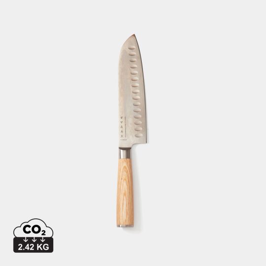 VINGA Cuchillo Hattasan Damascus Santoku