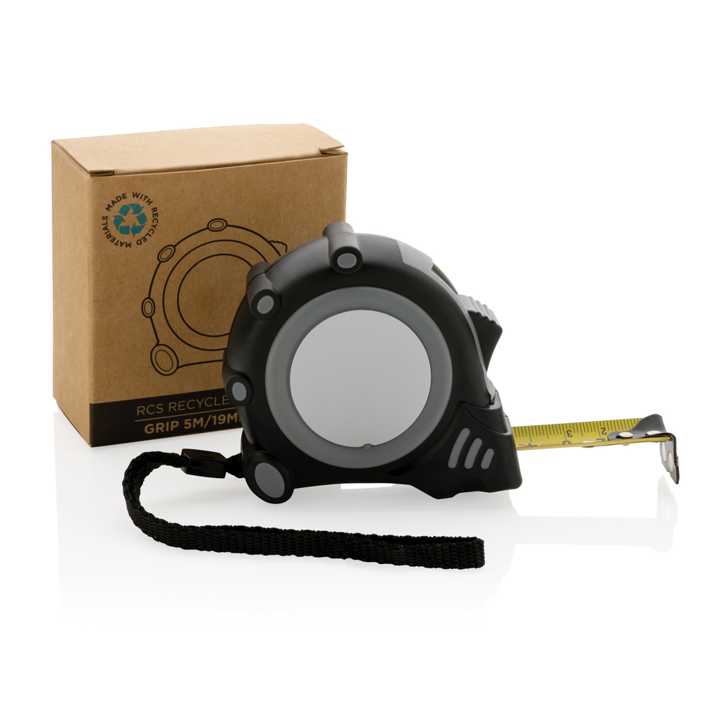 Flexómetro RCS de plástico reciclado Grip 5M/19mm - Imagen 3