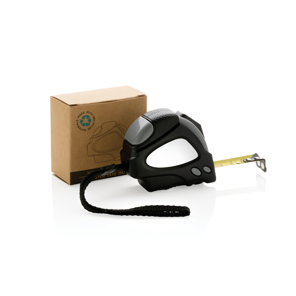 Flexómetro auto stop RCS plástico reciclado 3m/16mm - Imagen 3