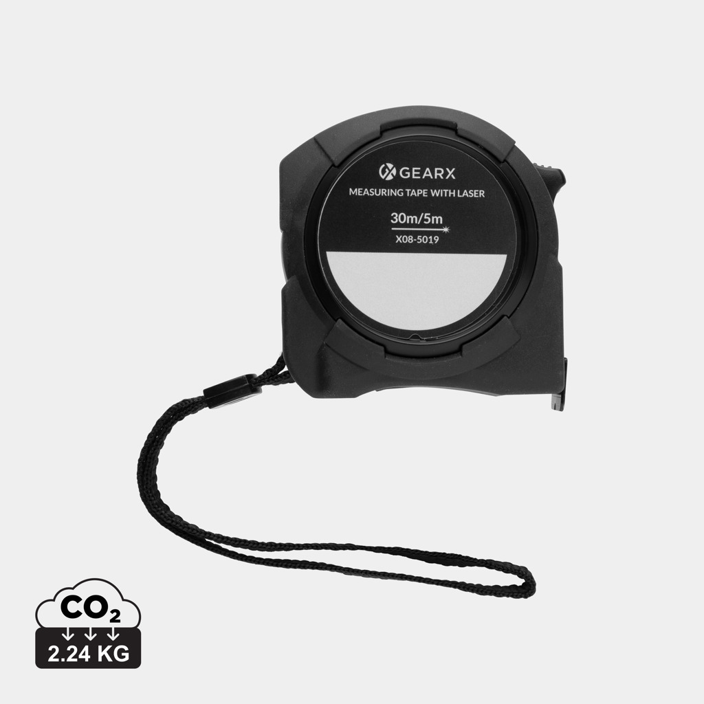 Flexómetro Gear X 5M y láser 30M