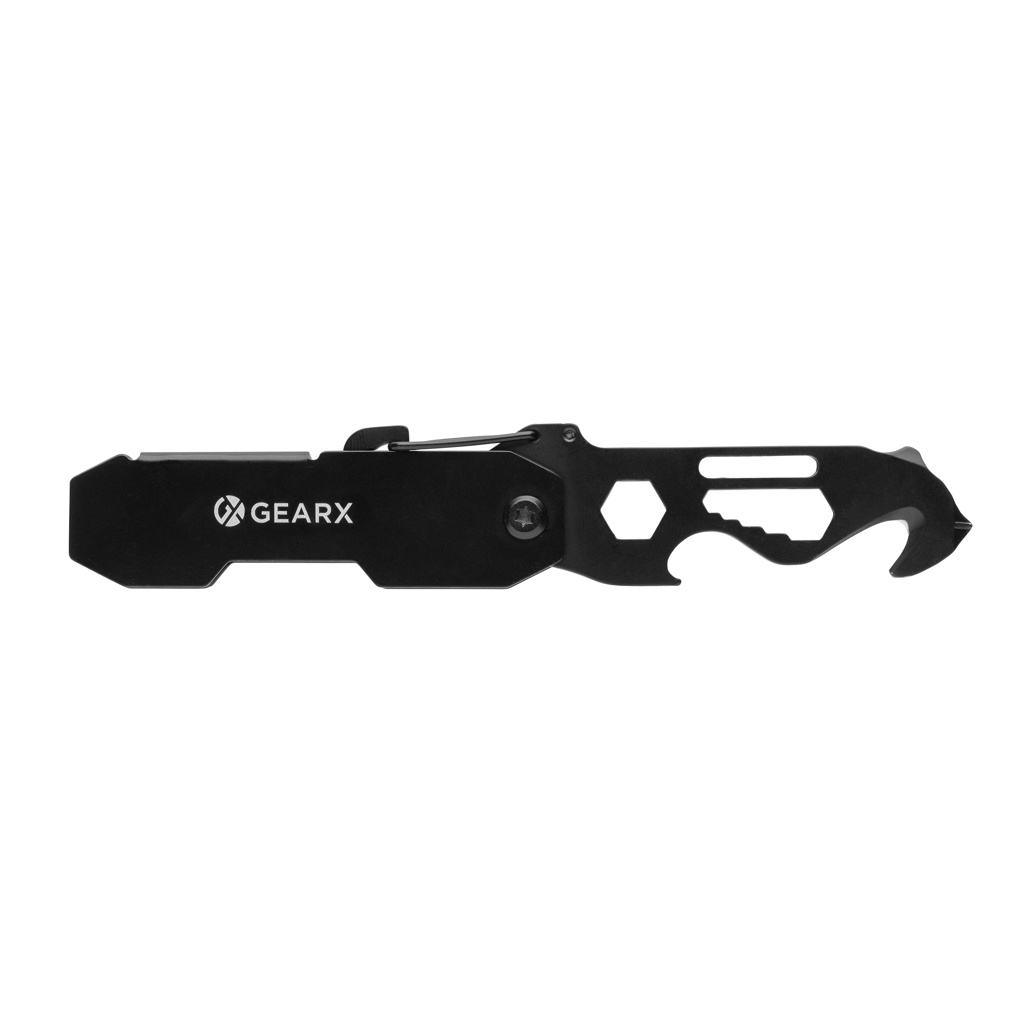 Herramienta EDC plegable Gear X mosquetón y cutter - Imagen 3