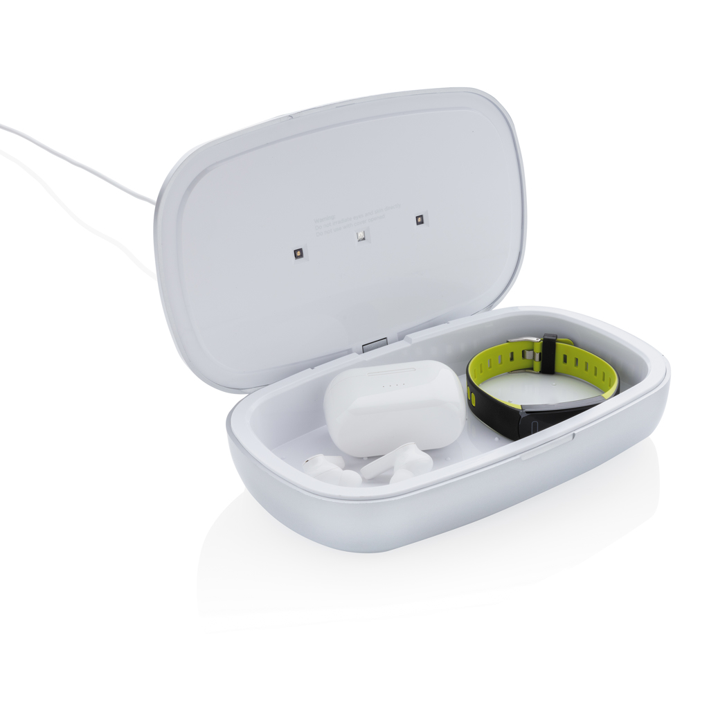 Caja esterilizadora Rena UV-C con cargador inalámbrico de 5W - Imagen 3