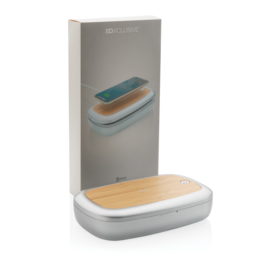 Caja esterilizadora Rena UV-C con cargador inalámbrico de 5W - Imagen 6