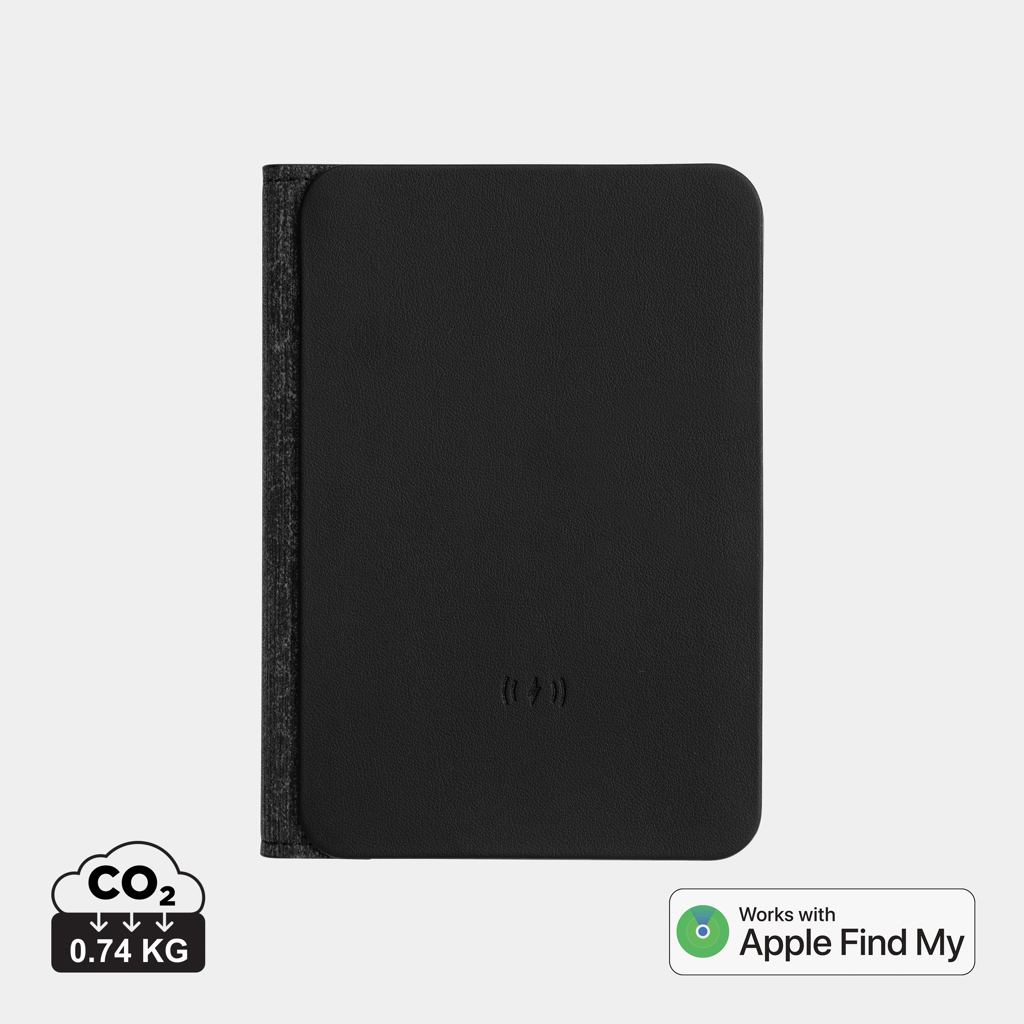 Cartera pasaporte Travelfinder poliéster RCS con localizador