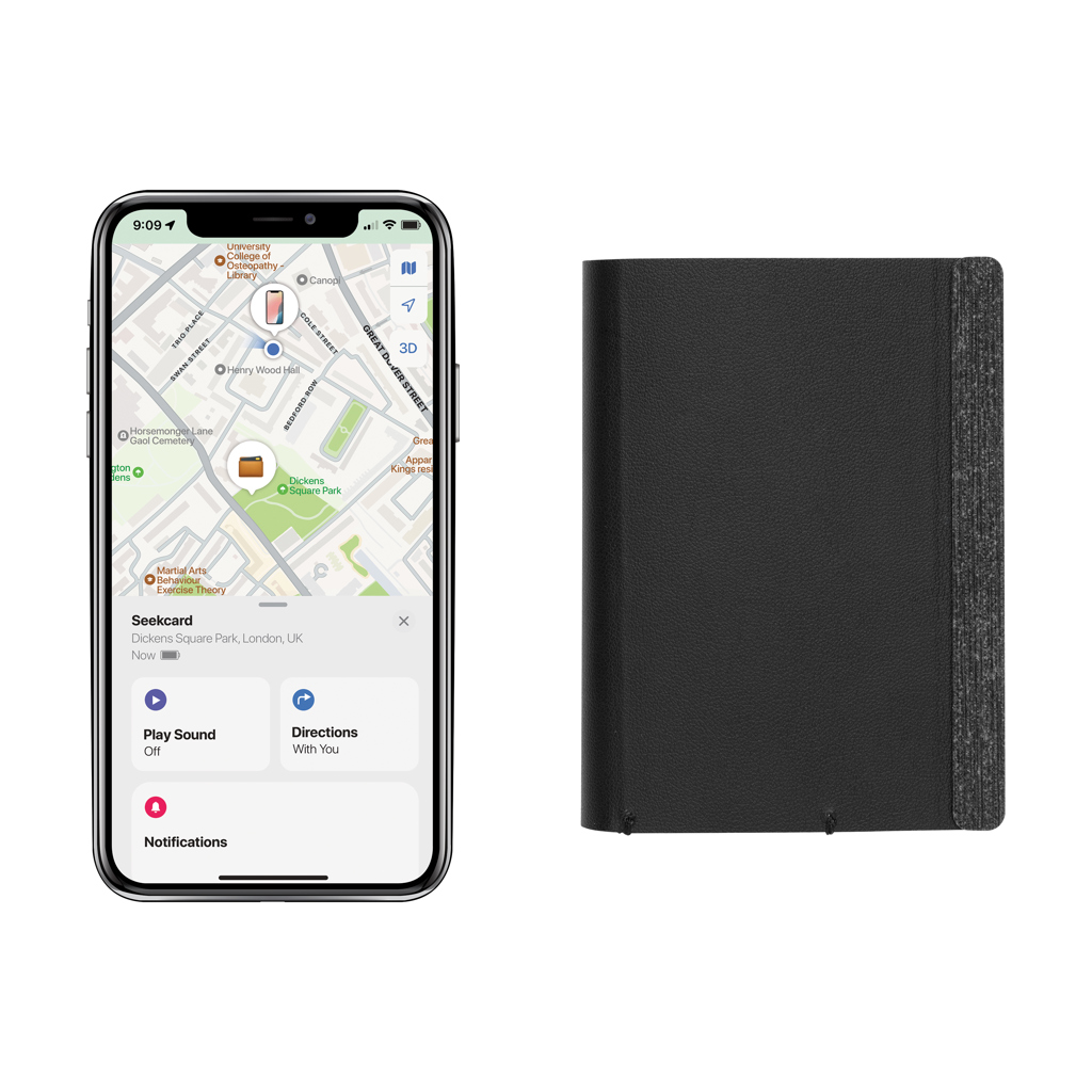 Cartera Seekcard poliéster con localizador - Imagen 3