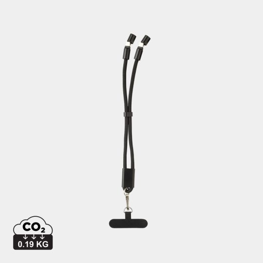 Correa de muñeca para teléfono LoopAmp RCS RPET y cable 60W