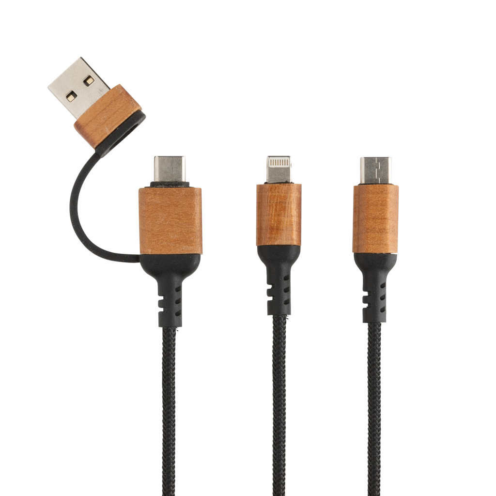 Cable Ohio 6 en 1 de plástico reciclado certificado RCS - Imagen 4