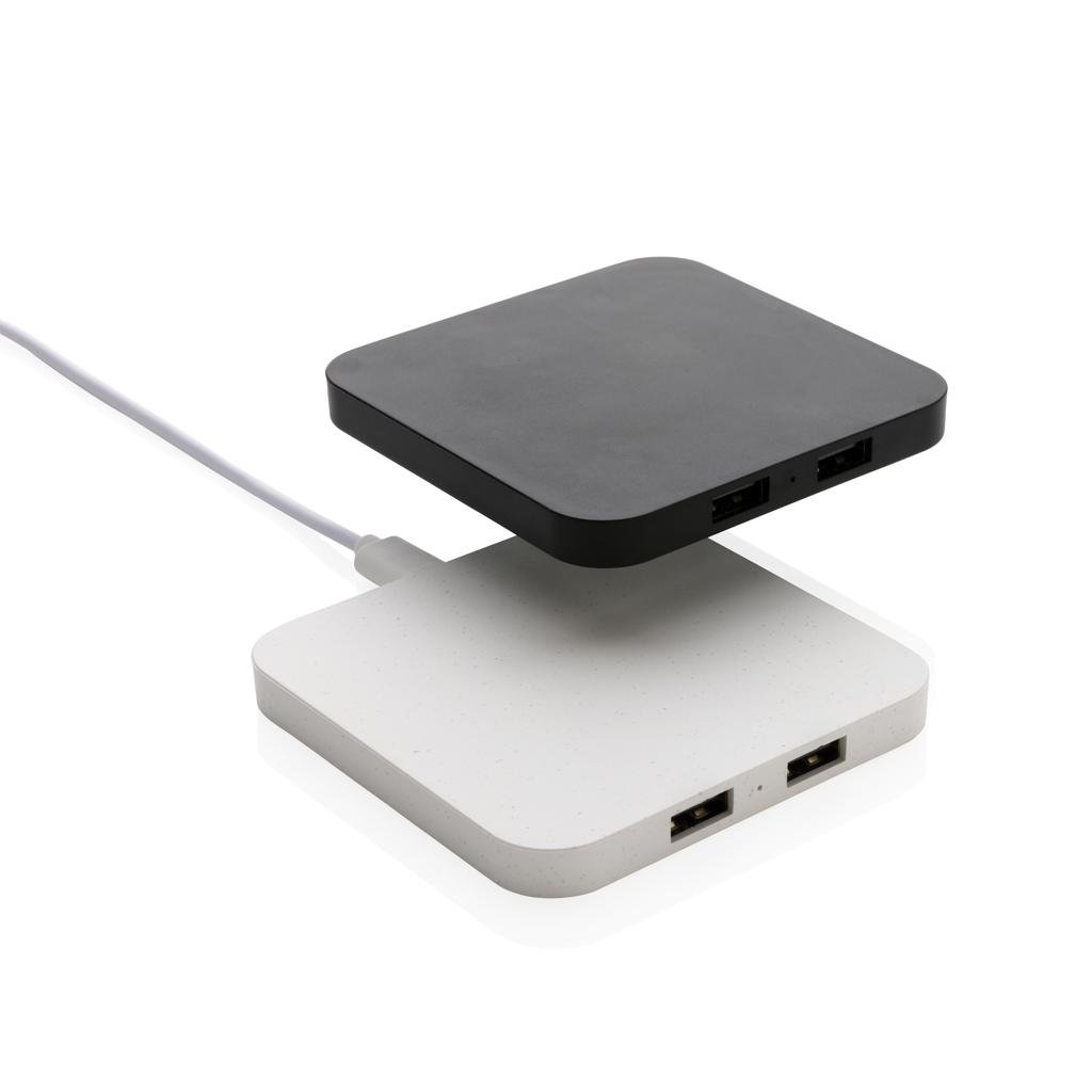 Cargador Inalámbrico 10W plástico reciclado RCS - Imagen 5