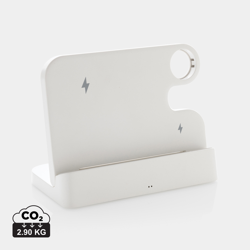 Cargador 3 en 1 RCS plástico reciclado 15W
