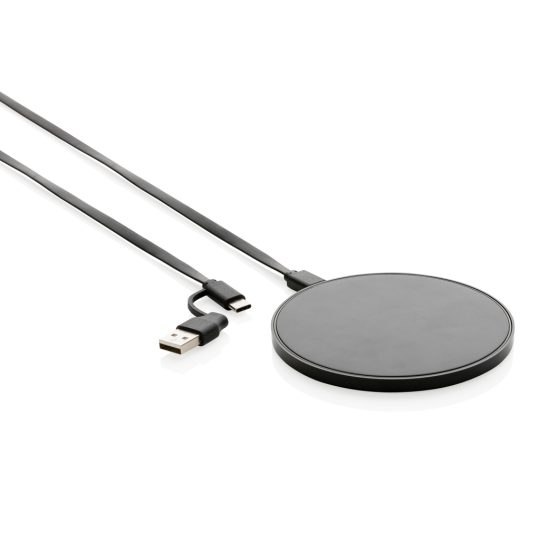 Cargador inalámbrico 10W de plástico reciclado RCS