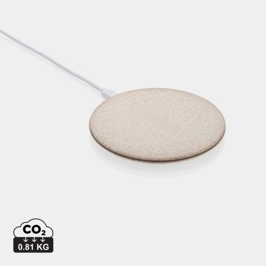 Cargador inalámbrico 5W de paja de trigo