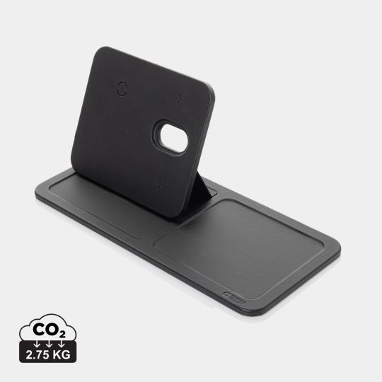 Bandeja cargador inalámbrico RCS  PU Swiss Peak 3 en 1