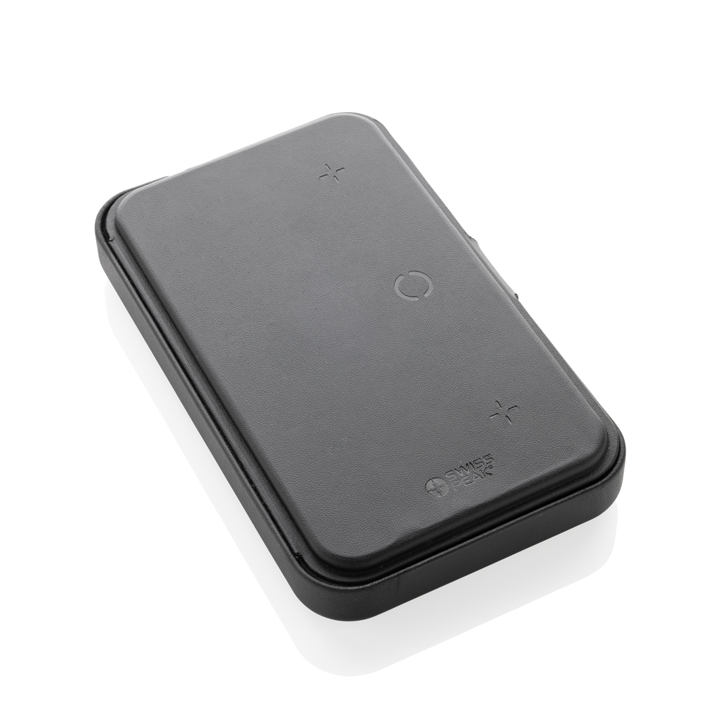 Estuche viaje reciclado RCS Swiss Peak con cargador 3 en 1 - Imagen 7
