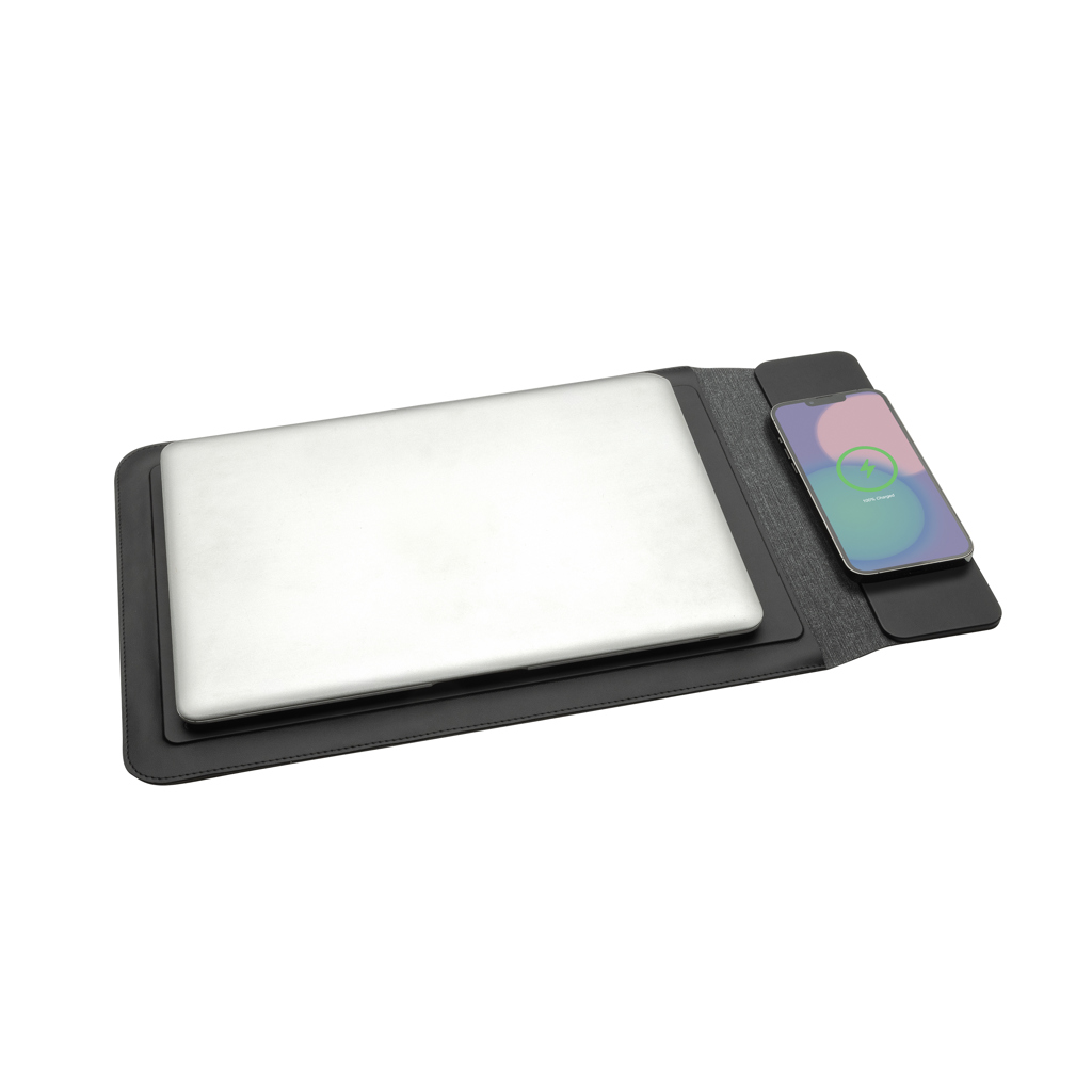 Funda portátil 14"-15,6" Swiss Peak carga magnética 15W - Imagen 2