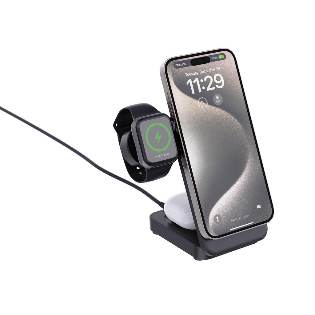 Cargador magnético 3 en 1 RCS Urban Vitamin Arcadia 15W - Imagen 2