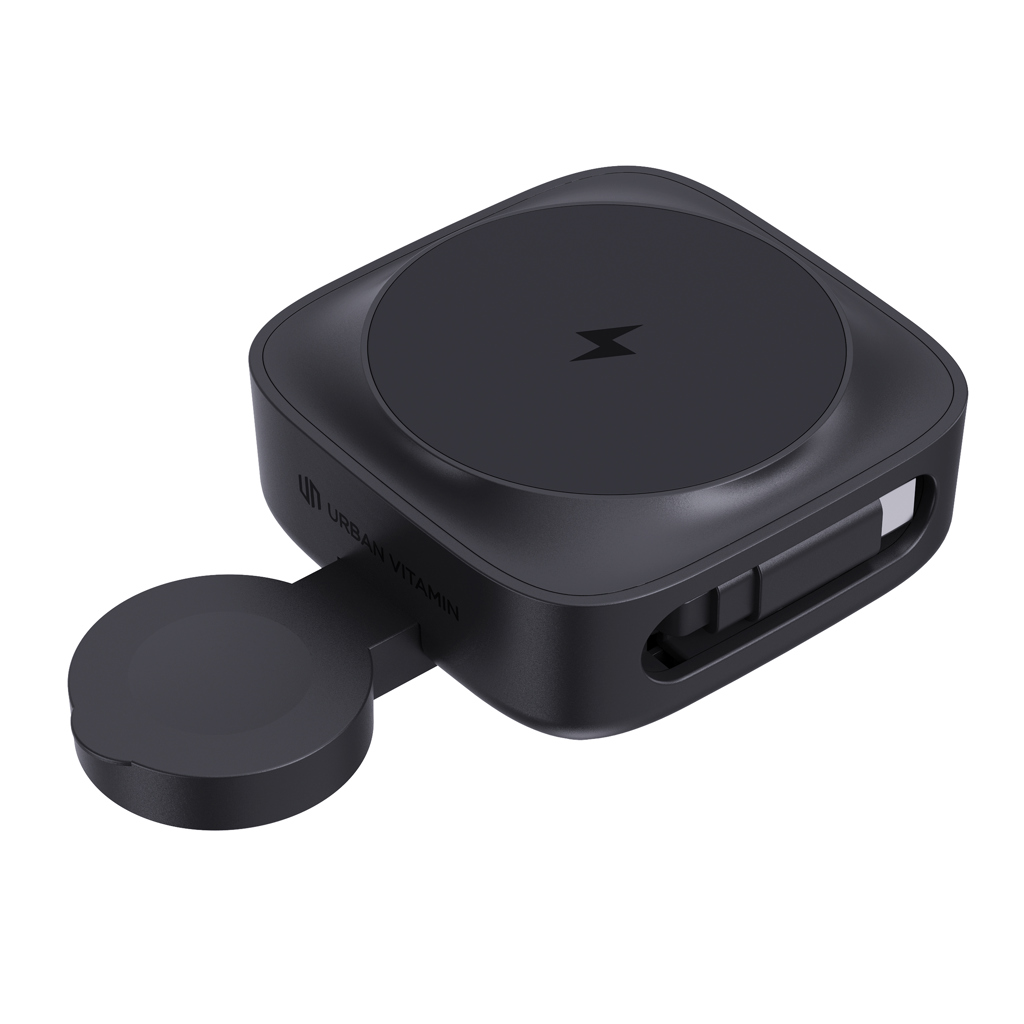 Cargador inalámbrico Urban Vitamin Goleta 2 en 1 de 15W - Imagen 3