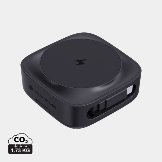 Cargador inalámbrico Urban Vitamin Goleta 2 en 1 de 15W