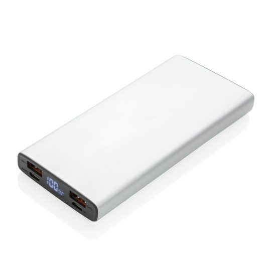 Powerbank PD aluminio 18W y 10.000 mAh