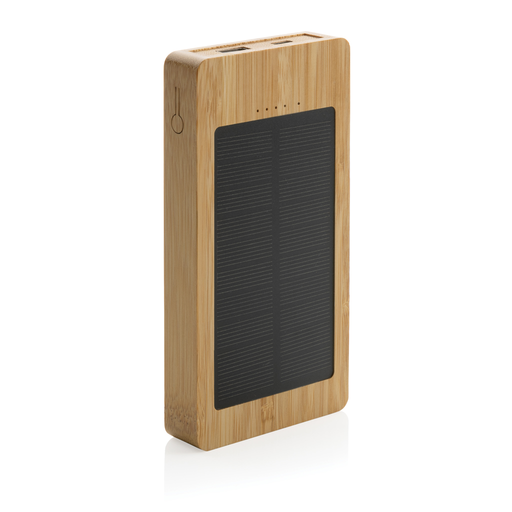 Batería solar de bambú Sunwick 10.000 mah - Imagen 5