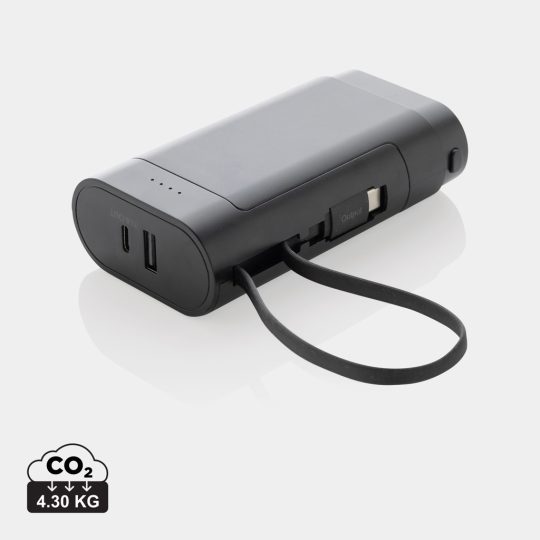 Powerbank con batería extraíble CycleCell de 10.000 mah