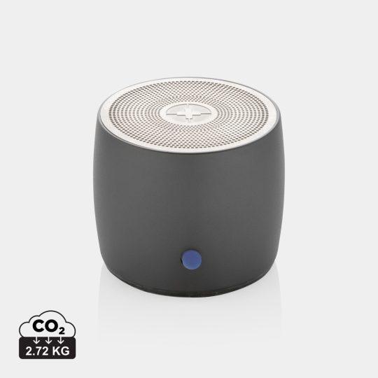 Altavoz de graves 3W aluminio reciclado Swiss Peak RCS