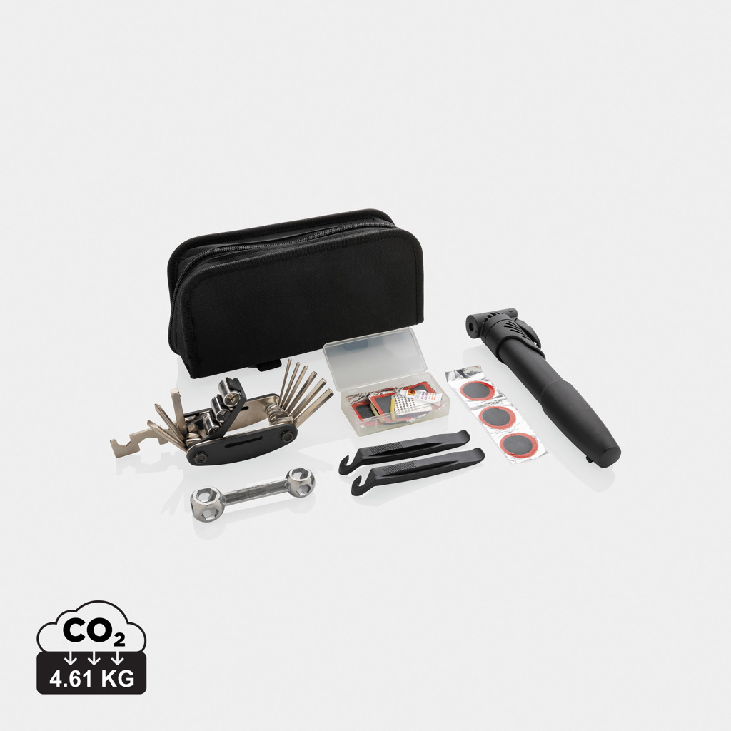 Set de reparación de bicicletas 17 piezas