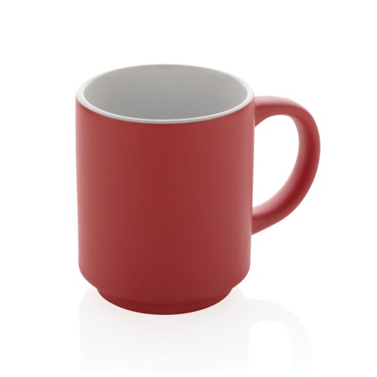 Taza apilable de cerámica 180ml