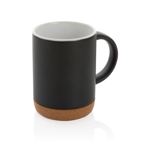 Taza de cerámica con base de corcho 280 ml