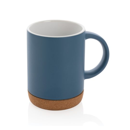 Taza de cerámica con base de corcho 280 ml