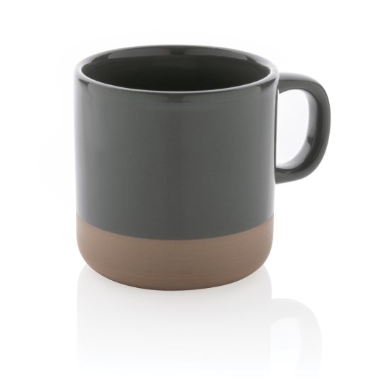 Taza de cerámica esmaltada 360 ml