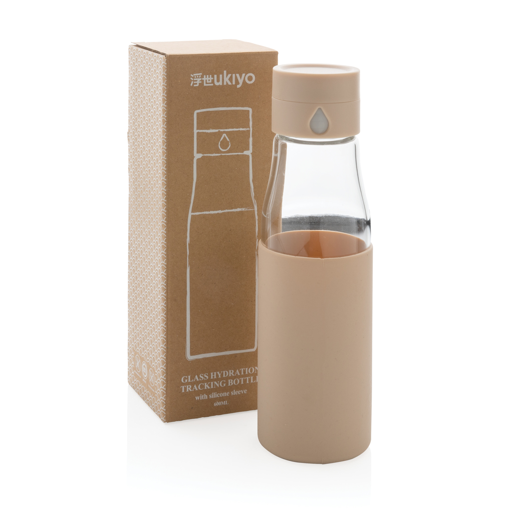 Botella de hidratación de vidrio Ukiyo con funda - Imagen 5