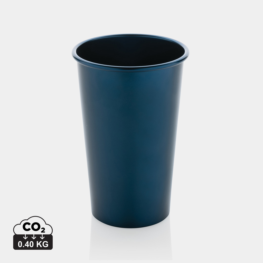 Vaso ligero Alo RCS aluminio reciclado 450 ml