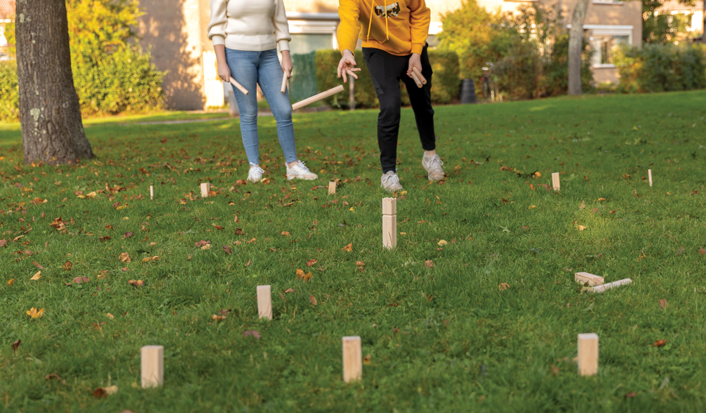 Juego kubb de madera - Imagen 2