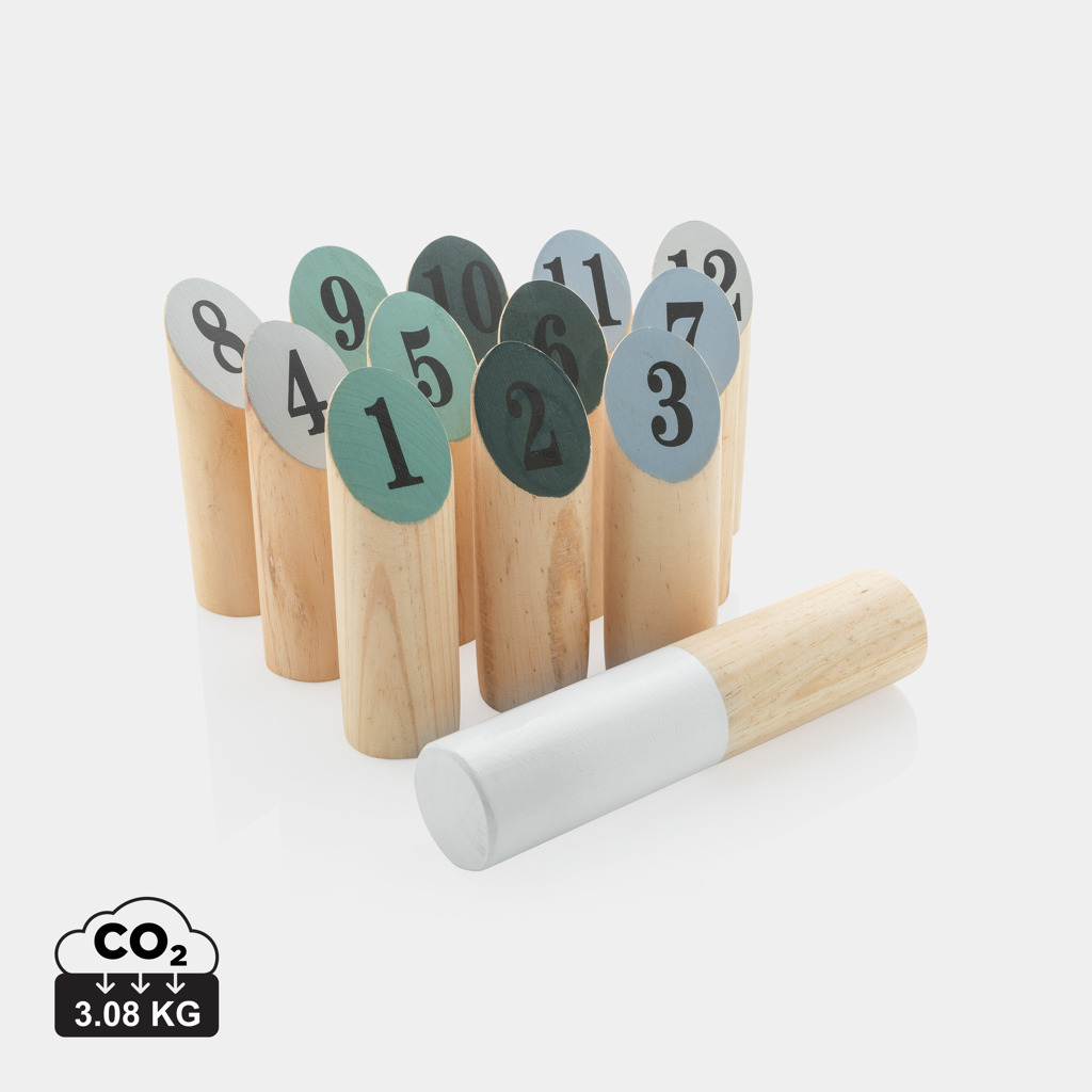 Juego scatter de madera