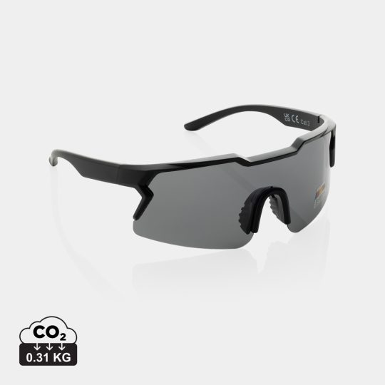 SproShield Gafas de sol deportivas con lentes polarizadas