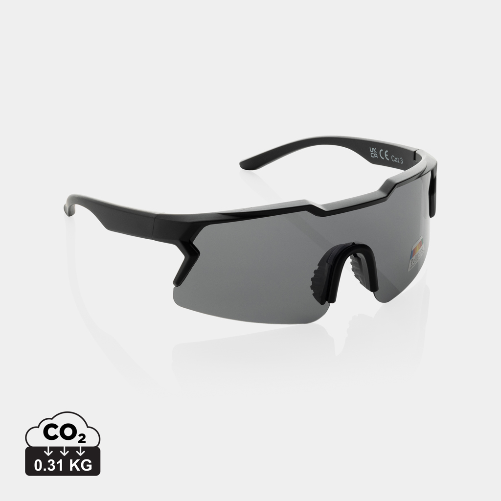 SproShield Gafas de sol deportivas con lentes polarizadas