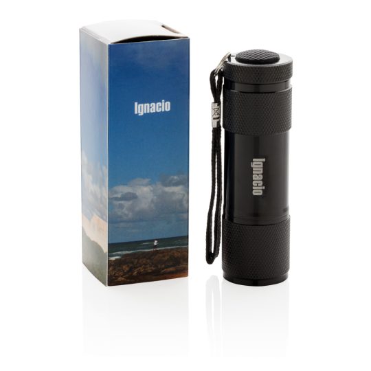 Linterna Quattro de aluminio