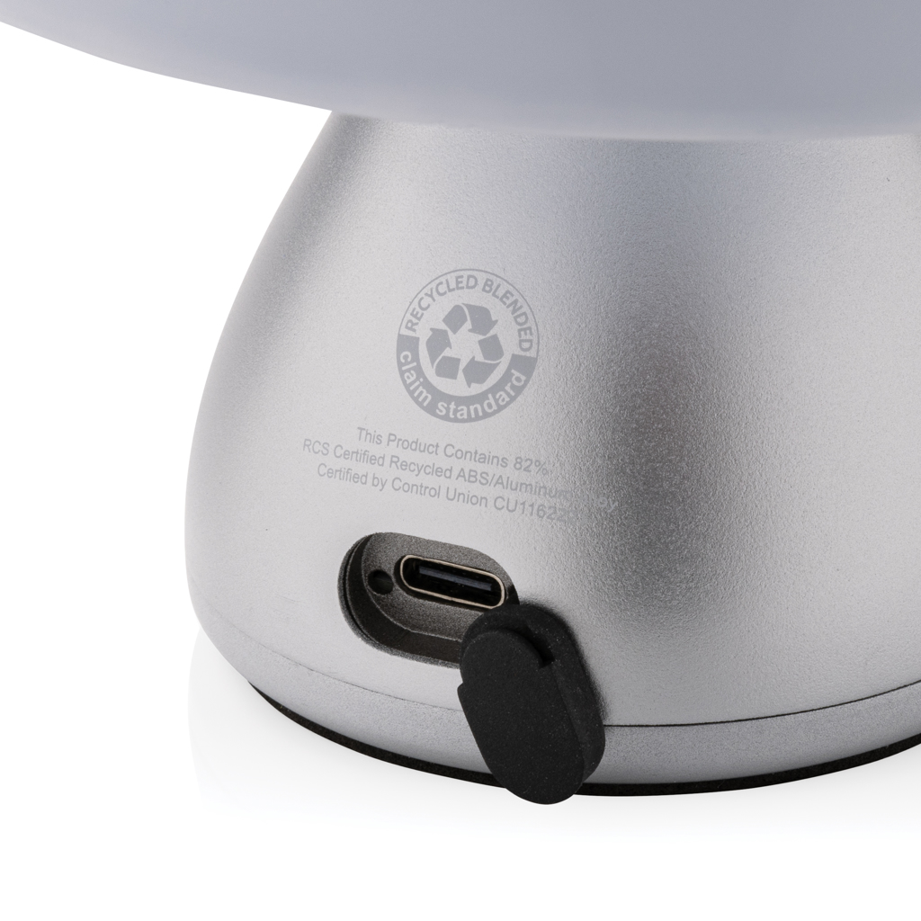 Lámpara mesa Luming recargable USB reciclado RCS - Imagen 2