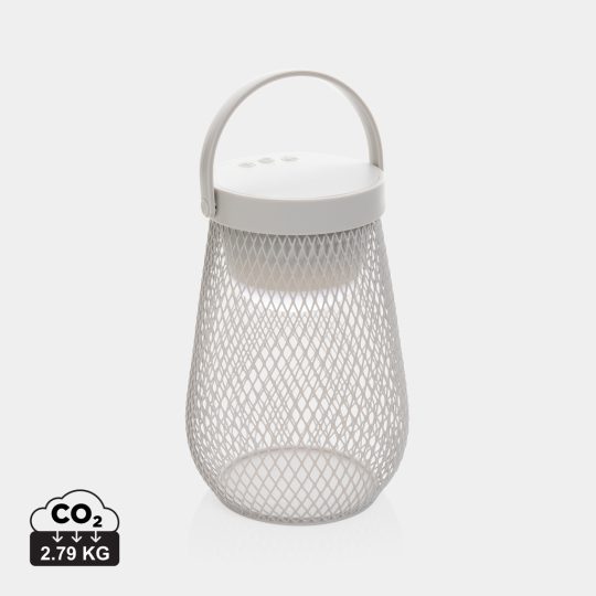 Lámpara de mesa Aurora recargable USB plástico reciclado RCS
