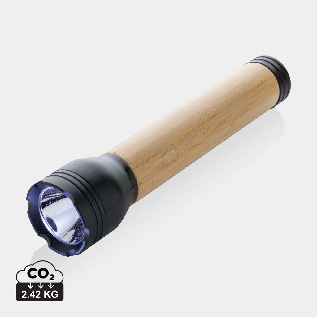 Linterna Lucid 5W bambú y plástico reciclado RCS