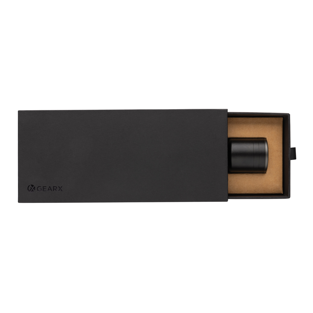 Linterna grande recargable USB Gear X RCS aluminio reciclado - Imagen 4