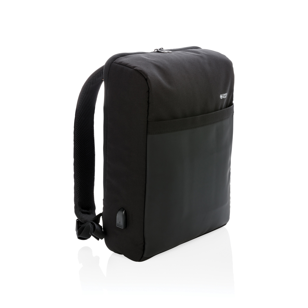 Mochila antirrobo 15" Swiss Peak con protección RFID y USB