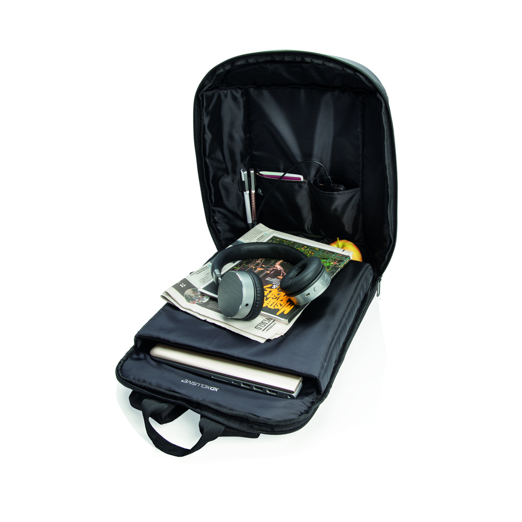 Mochila Madrid antirobo con RFID y USB sin PVC - Imagen 6