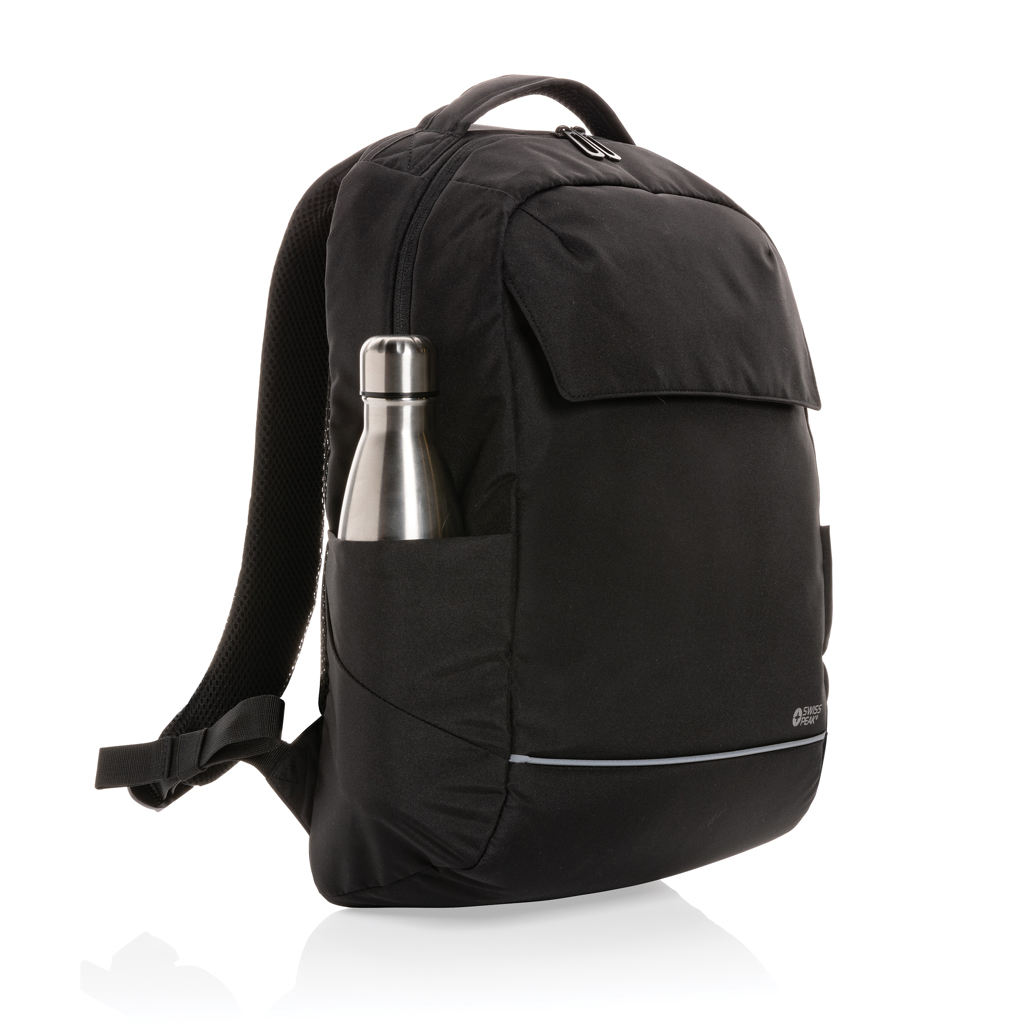 Mochila para portátil de 15,6" Swiss Peak Brooke AWARE™ RPET - Imagen 2