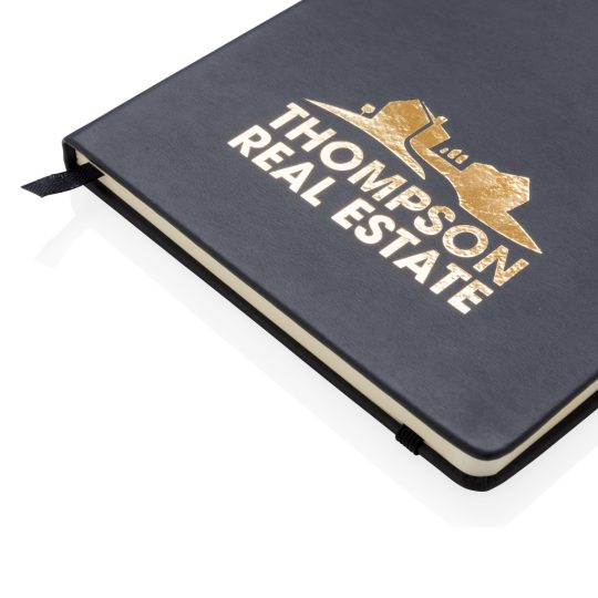 Libreta A5 deluxe PU con tapa dura