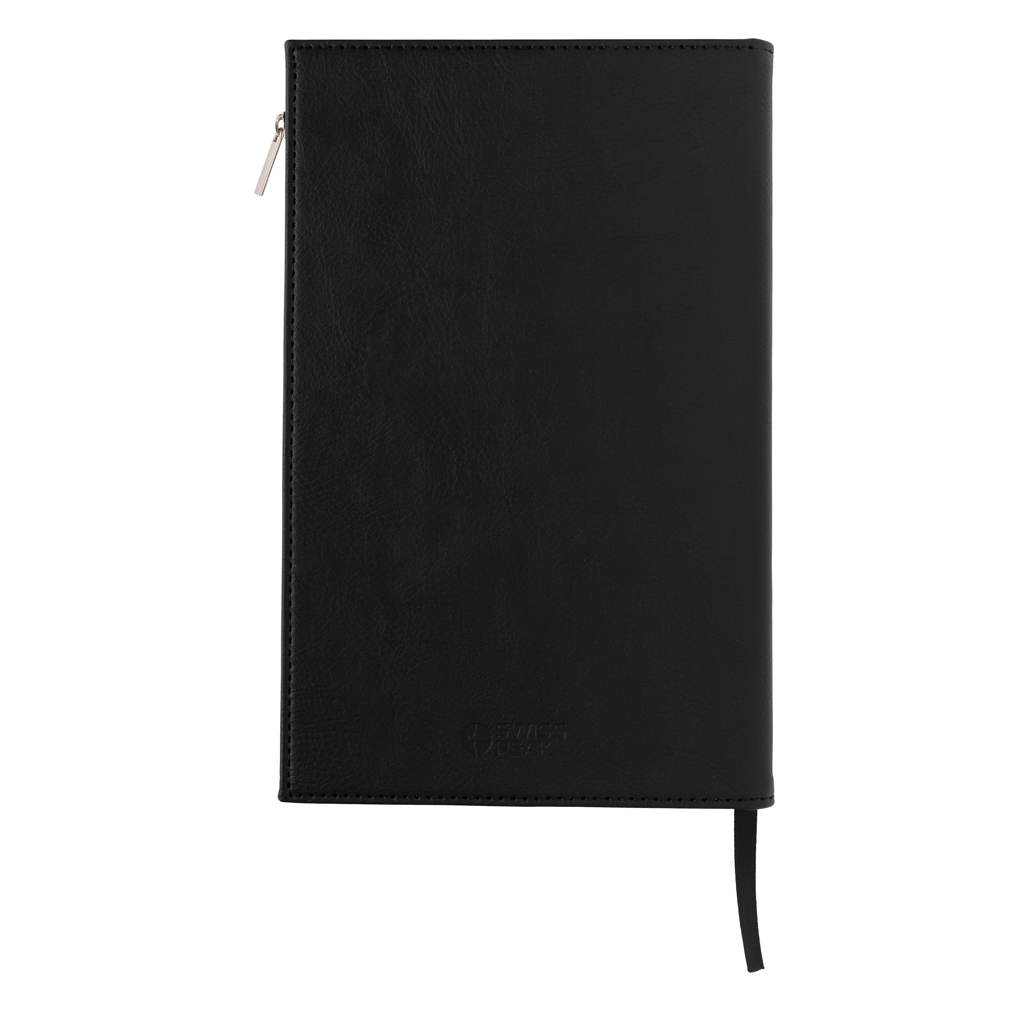 Libreta A5 de PU con cremallera - Imagen 3
