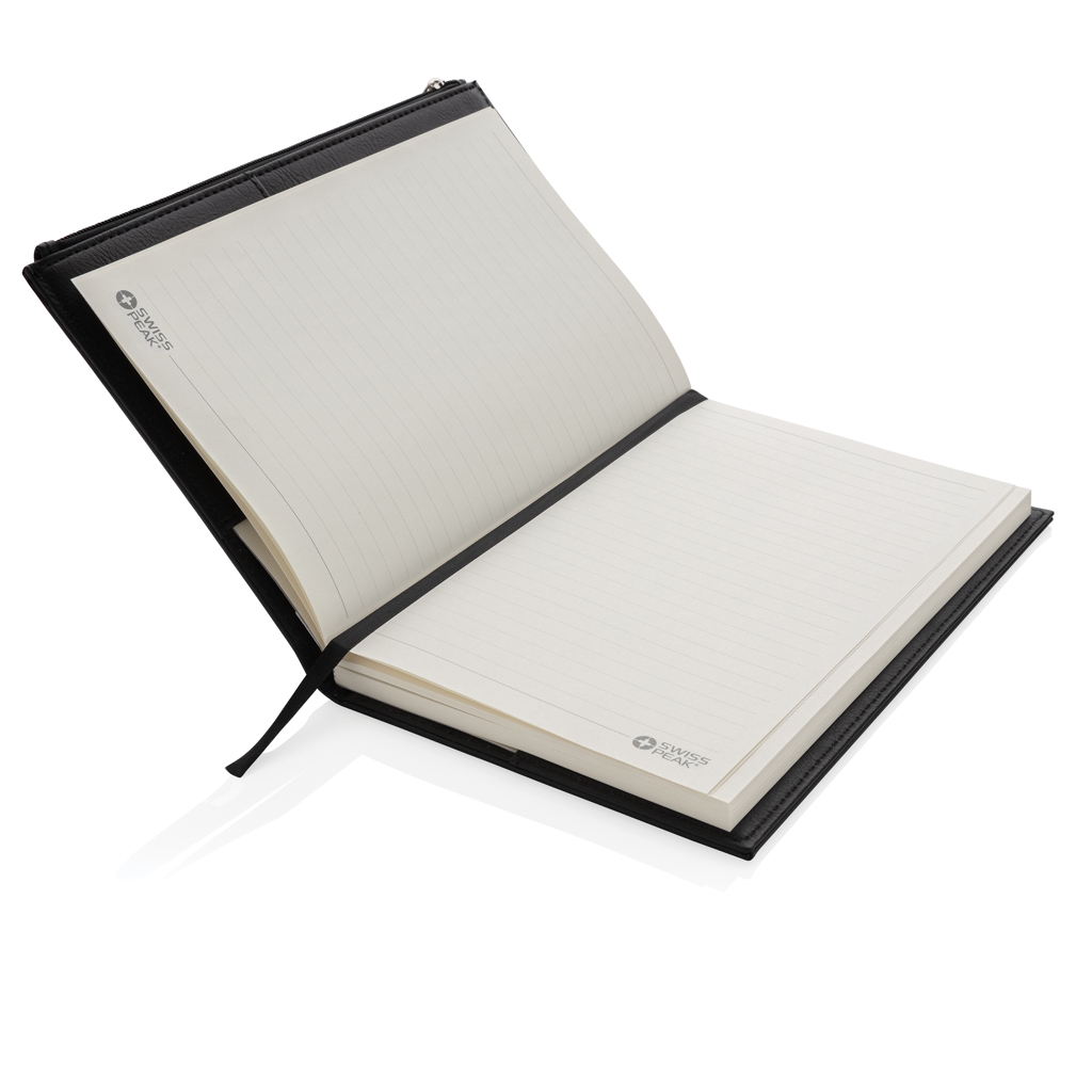Libreta A5 de PU con cremallera - Imagen 5