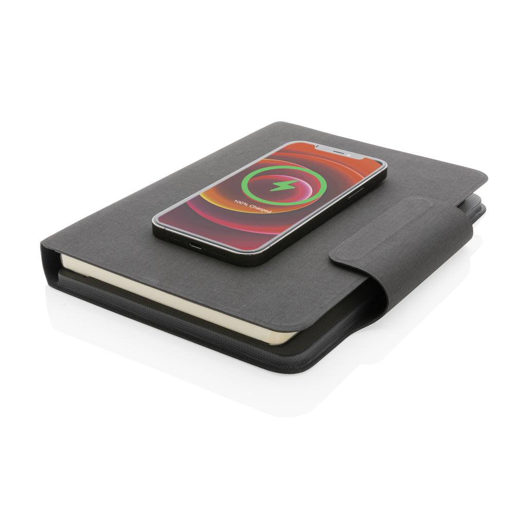 Libreta Artic magnética A5 con carga inalámbrica 10W - Imagen 2