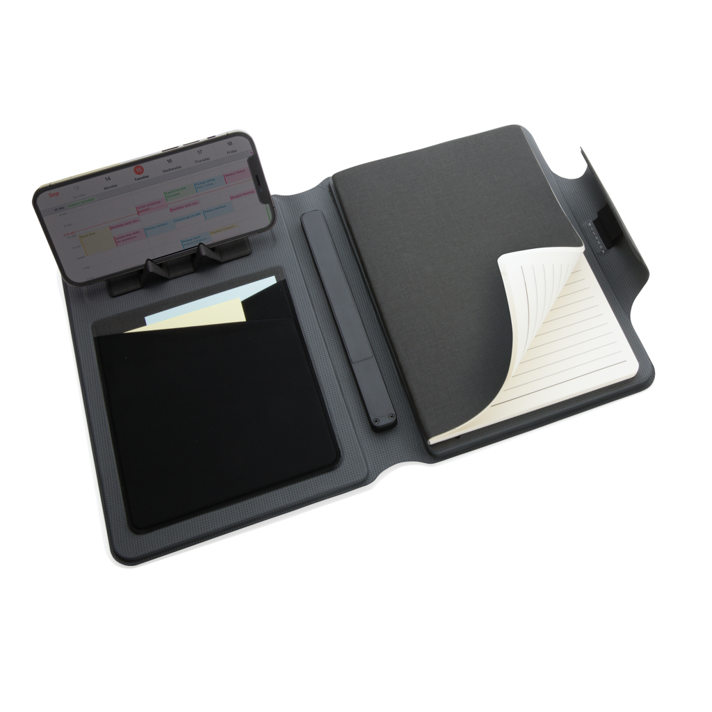 Libreta Artic magnética A5 con carga inalámbrica 10W - Imagen 4