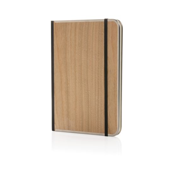 Cuaderno de lujo Treeline A5 con tapa de madera